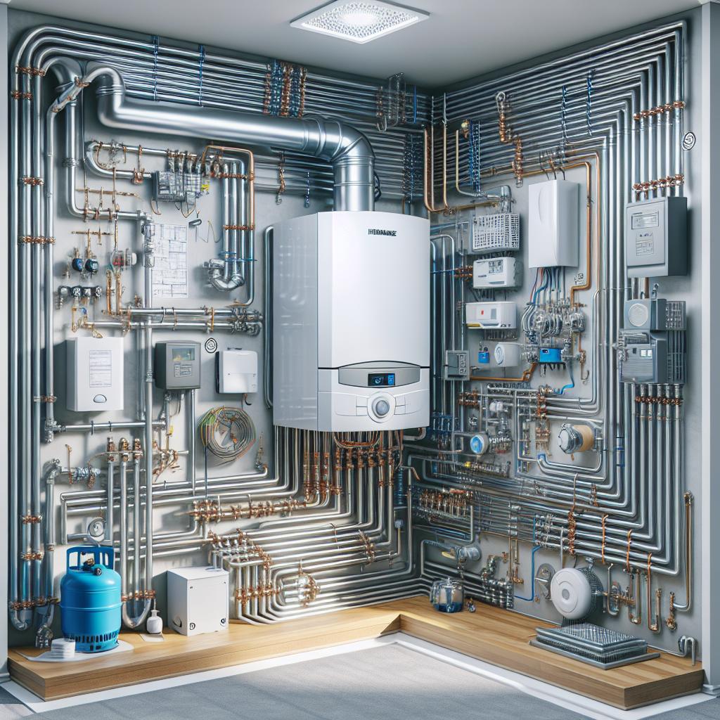 Котельная с газовым котлом для дома