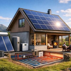 Автономное солнечное отопление
