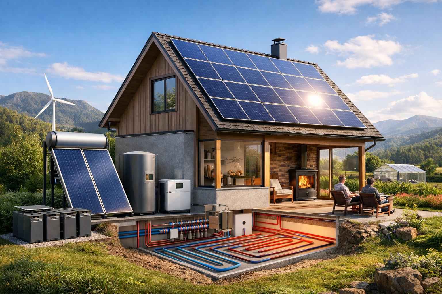 Почему переход на автономное солнечное отопление — выгодное и безопасное решение для вашего дома