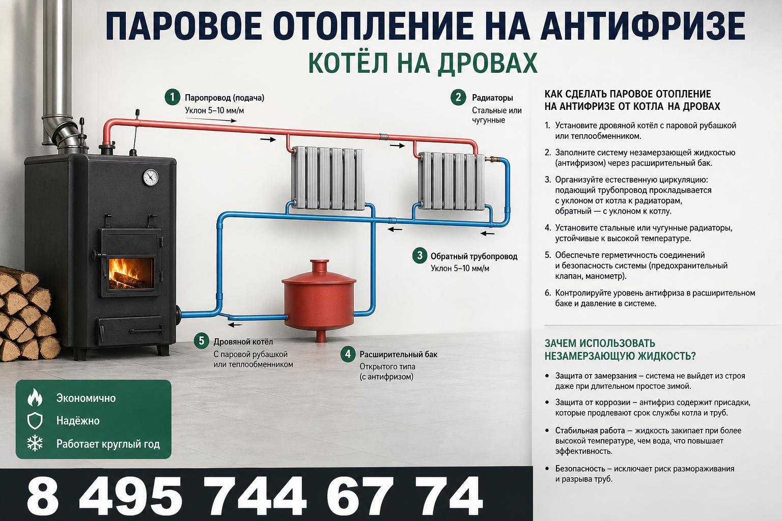 Зачем использовать незамерзающую жидкость?