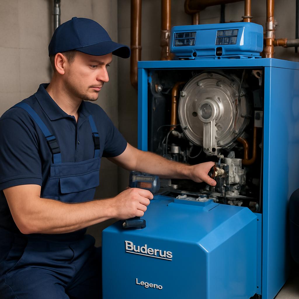 Плановый ремонт и обслуживание Buderus Logano