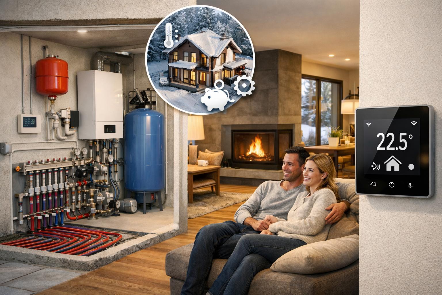 Автоматизированное отопление коттеджа — комфорт от ООО Холдинг СпецСтройАльянс Автоматизированное отопление коттеджа — комфорт от ООО Холдинг СпецСтройАльянс