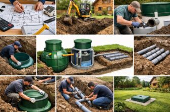 Автономная канализация своими руками