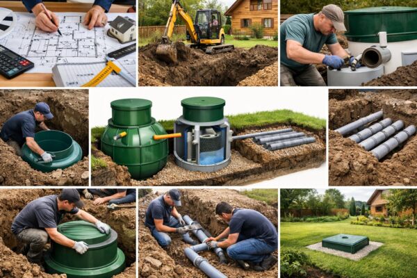 Автономная канализация своими руками