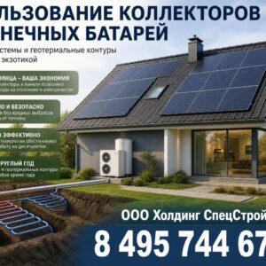 Солнечная энергия и тепло земли