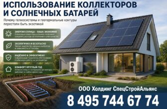 Солнечная энергия и тепло земли