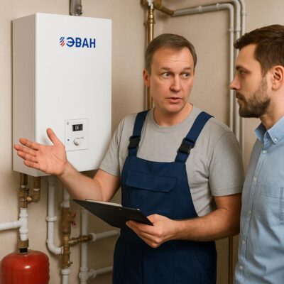 Продажа котлов Эван и стоимость монтажа