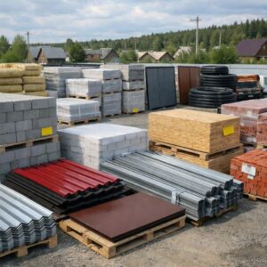 Актуальные цены на материалы для гаража в Звенигороде (СНТ «Юралс»), Московская область