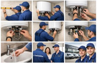 Установка бойлера горячего водоснабжения