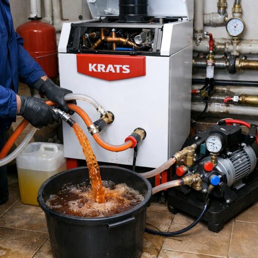 Как вернуть котлу KRATS былую энергию: полное руководство по промывке системы отопления в частном доме