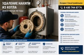 Удаление накипи из котла частного дома: эффективные методы