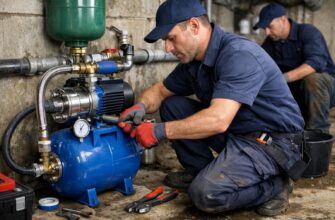 Замена насоса водоснабжения под ключ