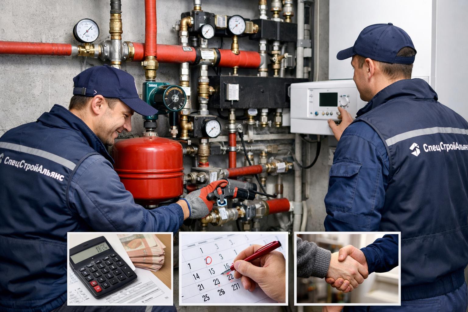 Почему выбирают ООО Холдинг СпецСтройАльянс для ремонта отопления в Лыткино