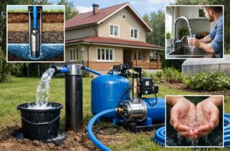 Водоснабжение из скважины в Кокошкино