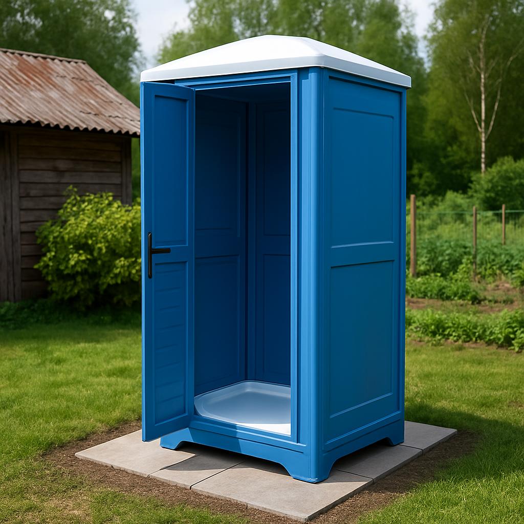 Установка пластиковой душевой кабины на даче