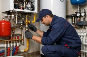 Монтаж газового отопления в частном доме