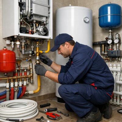 Монтаж газового отопления в частном доме