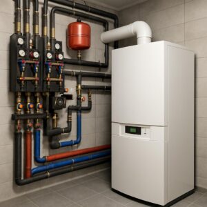 Профессиональное отопление с помощью теплового пункта