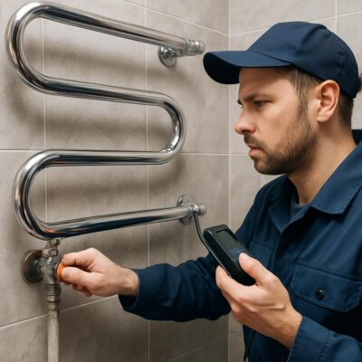 Почему полотенцесушитель не греет?
