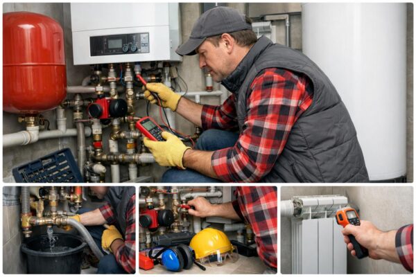 Ремонт системы отопления частного дома своими руками