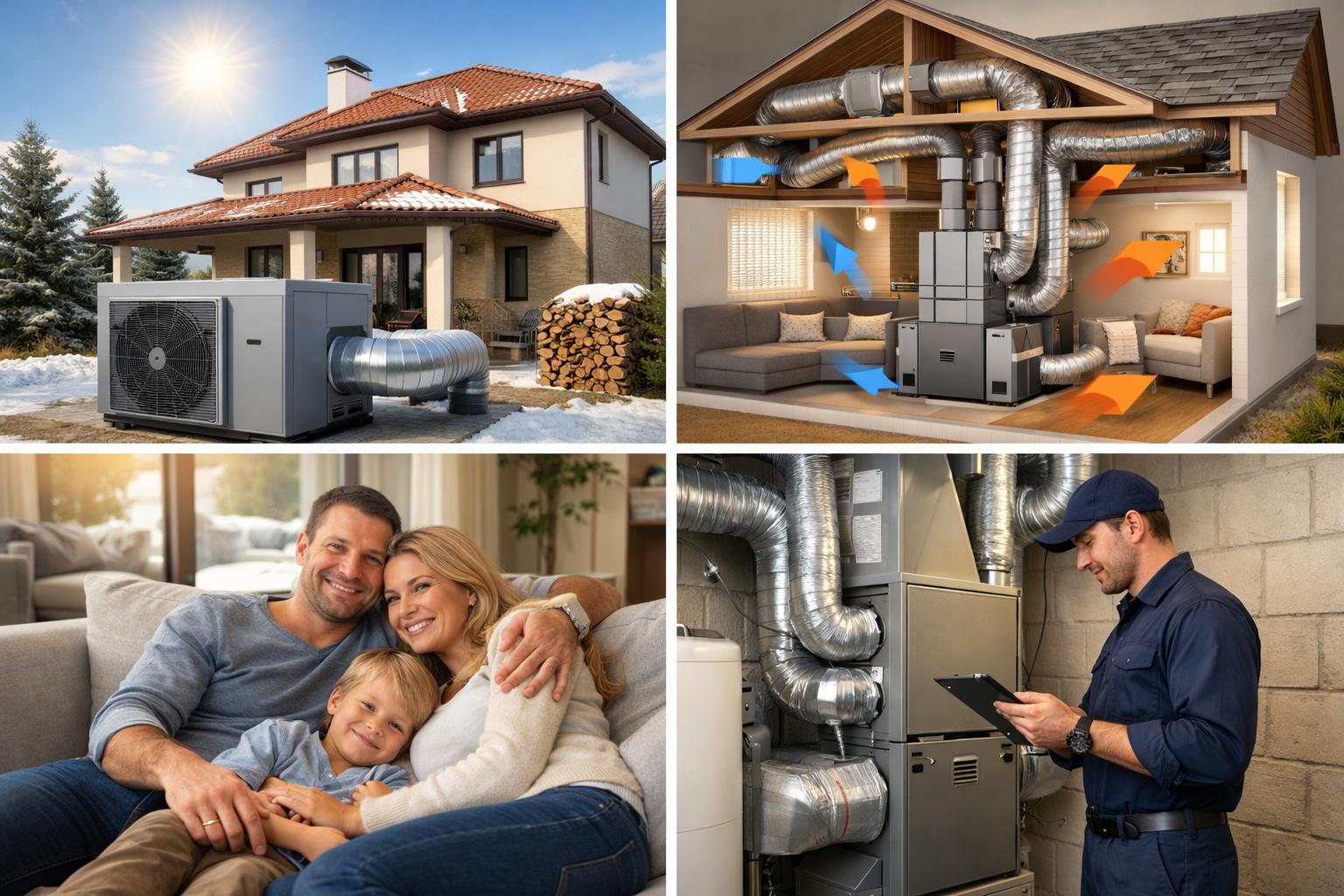 Почему воздушное отопление — лучший выбор для частного дома в Бронницах