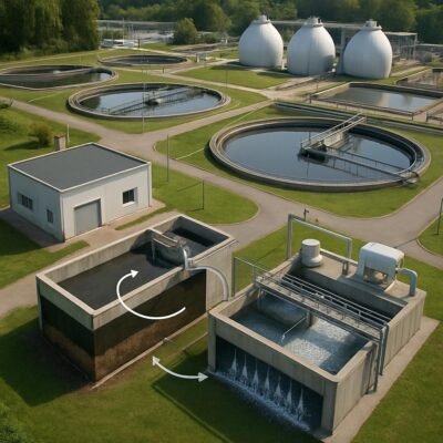 Современные схемы очистных станций