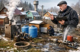 Отопление и водоснабжение в СНТ „Чкаловское“ (Щёлковский район, МО)