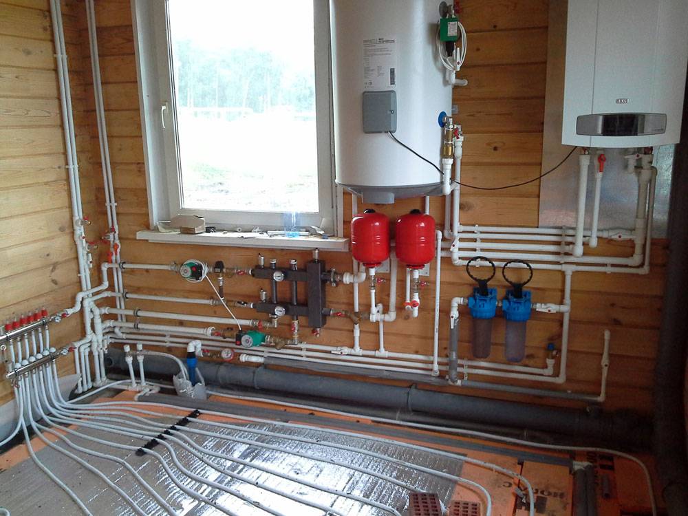 Электрическое водяное отопление дома — Раменский район