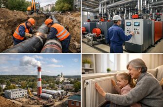 Модернизация системы отопления в Хотькове