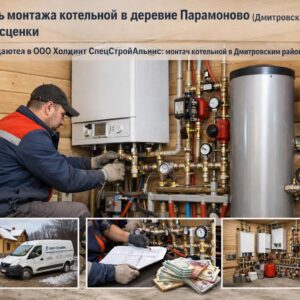 Стоимость монтажа котельной в деревне Парамоново (Дмитровский район)