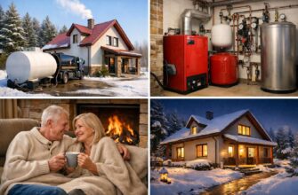 Дизельное отопление частного дома в Липицах