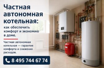 Частная автономная котельная
