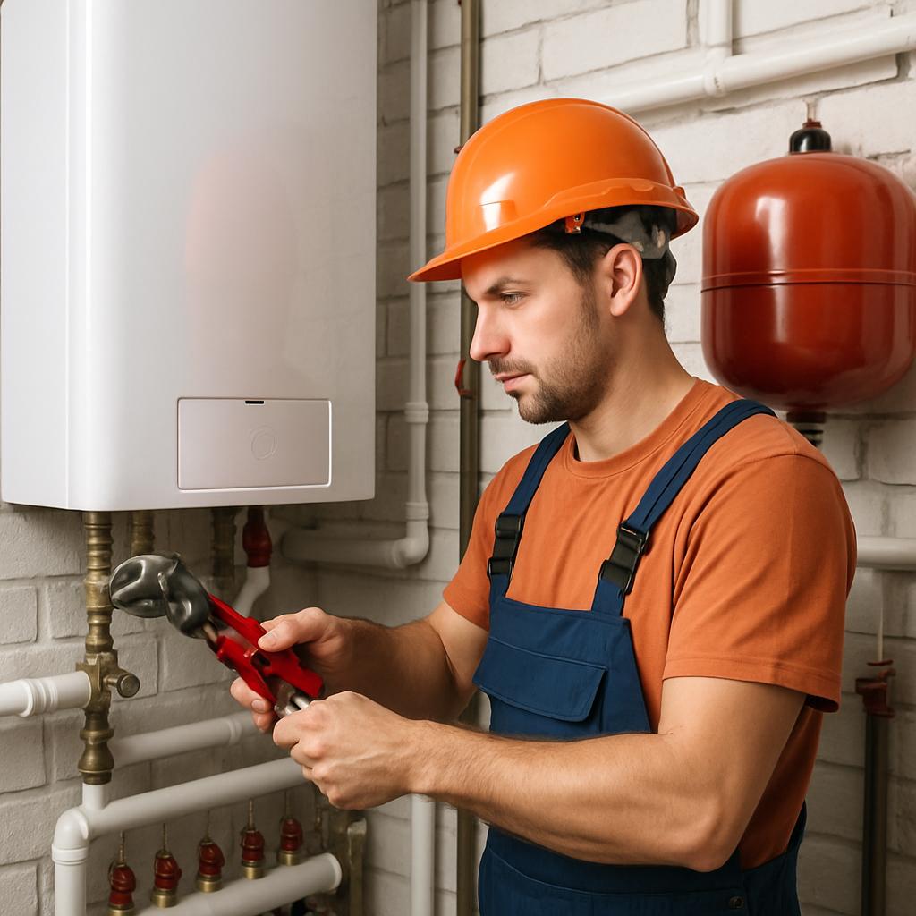 Ремонт системы отопления частного дома в Бородино