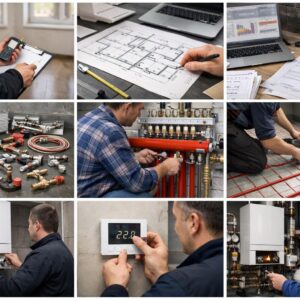 Стадии расчета системы отопления