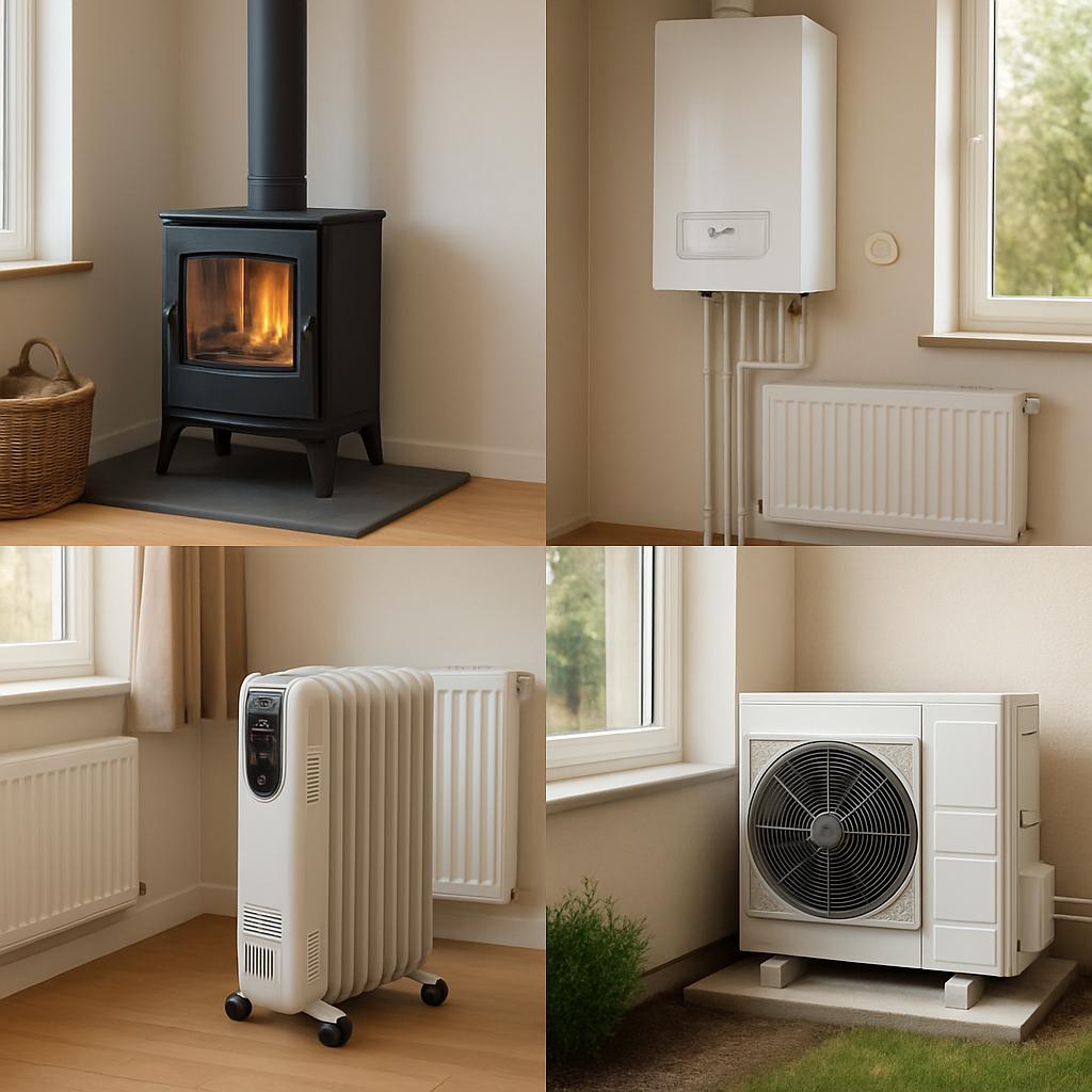 Отопление дома площадью 30 кв.м