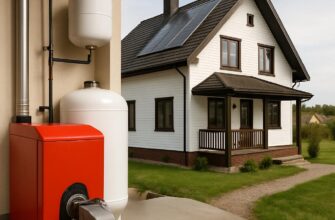 Жидкотопливное отопление частного дома в Черкизово