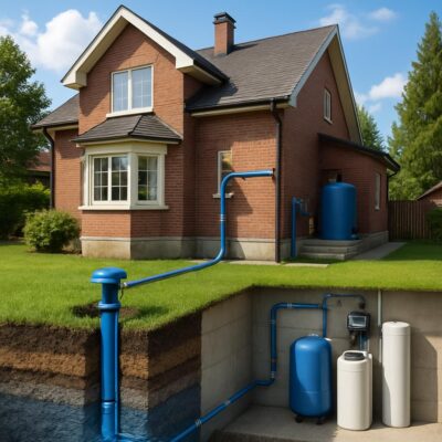 Водоснабжение из скважины в Пушкино