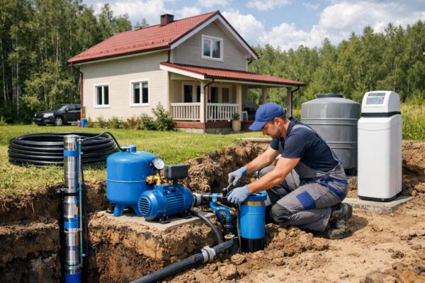 Автономное водоснабжение частного дома