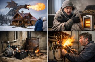 Загородный коттедж: отопление дешево мифы и реальность