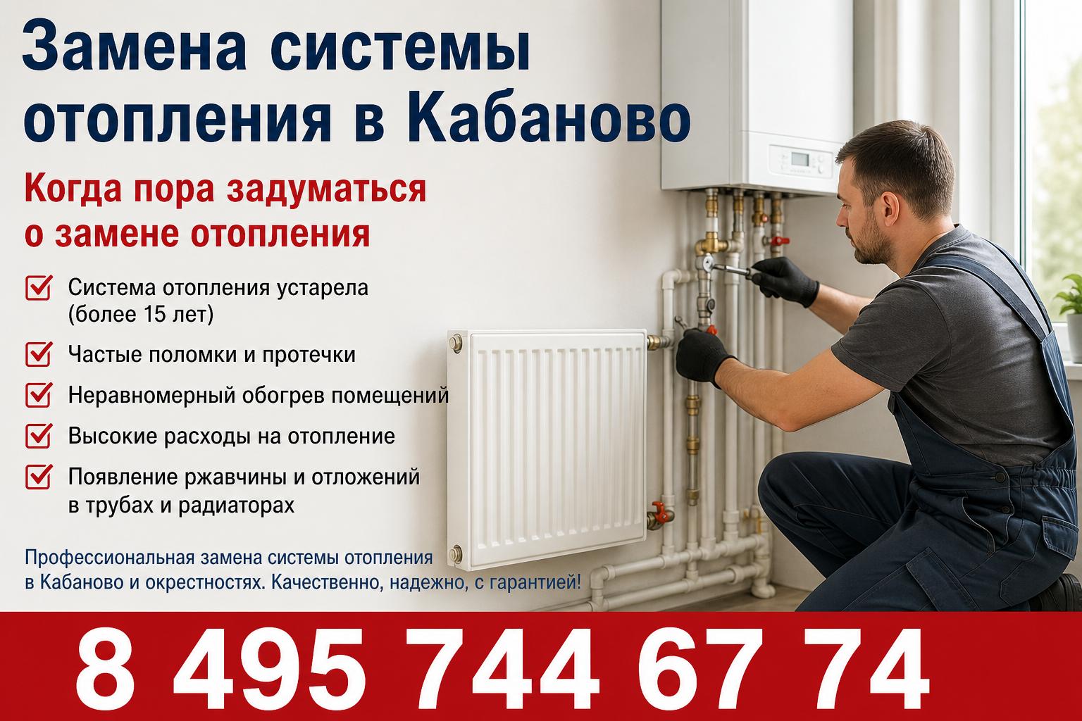 Когда пора задуматься о замене отопления