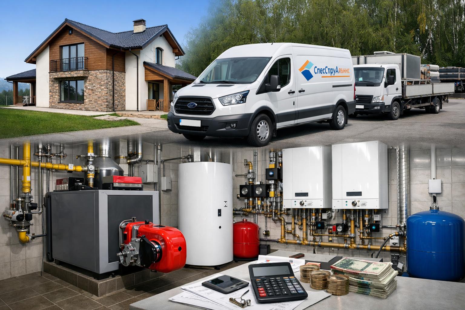 Ермолинское СП Еремеево ► Стоимость котельной частного дома — актуальные цены и спецпредложения от ООО Холдинг СпецСтройАльянс