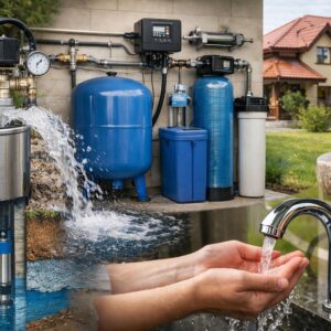 Водоснабжение из скважины в Павловской Слободе