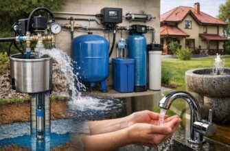 Водоснабжение из скважины в Павловской Слободе