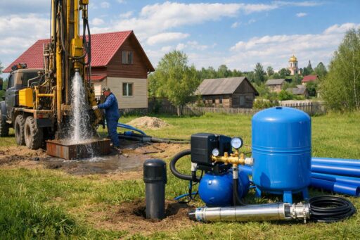 Индивидуальное водоснабжение в Шестаково (Волоколамский район)