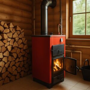 Дровяное отопление дачи: эффективное решение