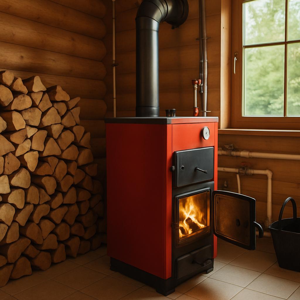 Дровяное отопление дачи: эффективное решение