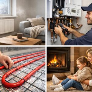 Отопление водой — самая распространённая схема