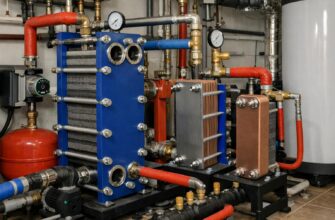 Теплообменники в тепловом пункте частного дома