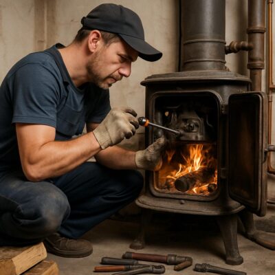 Ремонт систем отопления: дровяного — как вернуть тепло частному дому грамотно и без лишних затрат
