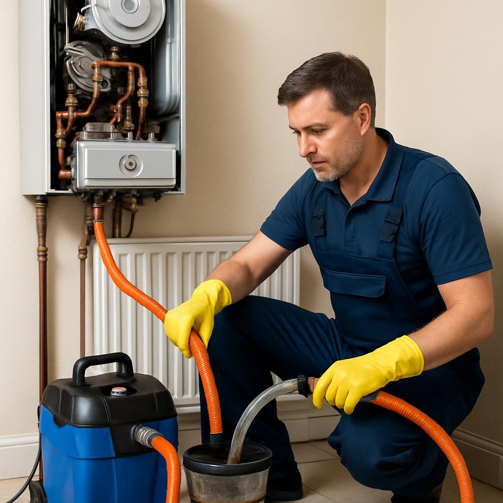 Глубокая промывка системы отопления